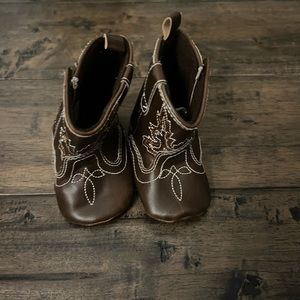 Cowboy boots 3-6 Months